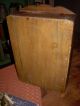 Antique Early Primitive Wood Small 1 Drawer Cupboard Primitives photo 4