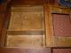 Antique Early Primitive Wood Small 1 Drawer Cupboard Primitives photo 5