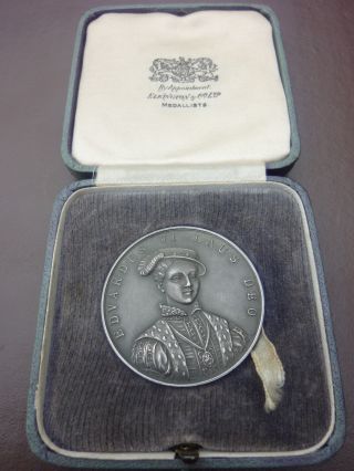 Silver Medallion Schools Of King Edward Vi 1933 photo