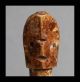 A Red+ White Striped Ancestor Figure From The Adan Tribe Of Ghana,  W Libations Other photo 2