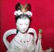 Fine Quality Large Antique Chinese Porcelain Figure Of A Lady 20 