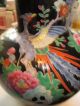 Monumental Antique Nippon Vase - Bird And Floral - Signed On Bottom Vases photo 3