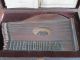 Early Antique Zither Dulcimer Autoharp String Instrument W/ Wooden Case String photo 1