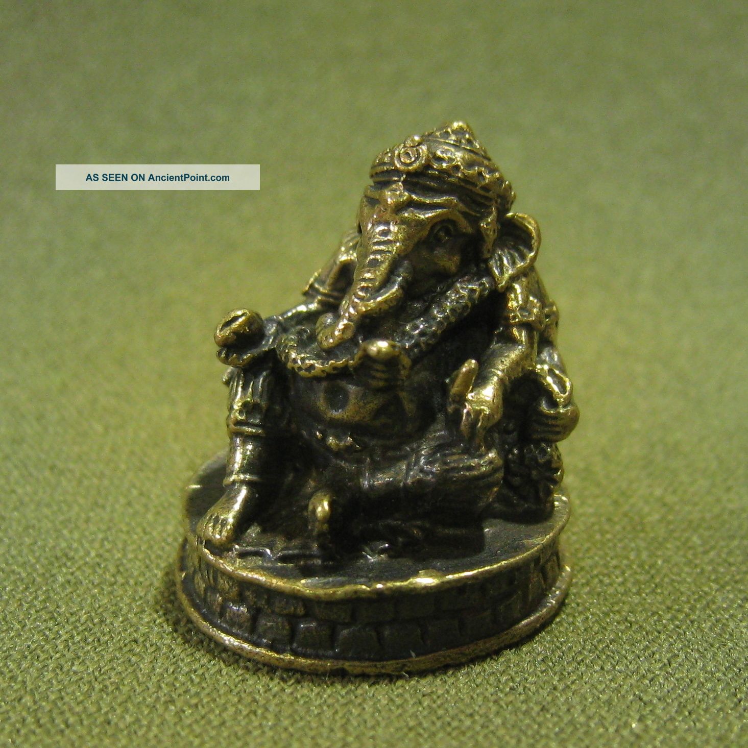 Elephant God Ganesha Ganesh Unique Hindu Thai Amulet Amulets photo