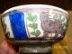 Rare 18th Or 19th Century Persian Bowl Birds Plants Blue Trim Ceramic Pottery Near Eastern photo 7