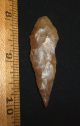 Big Sahara Neolithic Willow Leaf Blade,  Point,  Ancient African Arrowhead Aaca Neolithic & Paleolithic photo 1