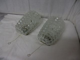 2 Old German Ceiling Lamp Mid Century 60 ' S / 70 ' S Years photo