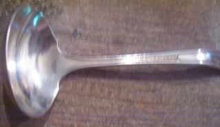 Vintage Sterling Silver Small Sauce Ladle photo
