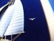 Finest Quality Japanese Sterling Silver.  999 Yacht In Relief By Takehiko Japan Other photo 5