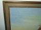 Vintage Framed Maritime Clipper Ship Oil Painting Signed C.  W.  Burrill 1948 Other photo 4