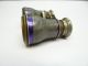 Antique Brass Purple Trim Chevalier Opticien Paris French Opera Glasses Lenses Optical photo 6