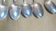 5 Silver Presidential Spoons - Lincoln,  Washington,  Jefferson,  Roosevelt,  Jackson Souvenir Spoons photo 3