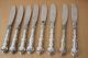 Gorham Strasbourg Collection 8 Sterling Silver Butter Knives - No Mono Gorham, Whiting photo 4