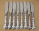 Gorham Strasbourg Collection 8 Sterling Silver Butter Knives - No Mono Gorham, Whiting photo 8