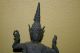 Antique Asian Siam Siamese Thai Statue Figurine Hindu God Rama 18th C.  1700s Statues photo 4