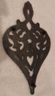 Vintage Wilton Cast Iron Trivet In Heart Shape With Heart In Bottom Center Trivets photo 1
