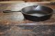 Vintage 1930 ' S - 1950 ' S Black Cast Iron 6.  5 Inch Skillet W/ Heat Ring Excellent Hearth Ware photo 3