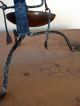 Primitive Early Hand Forged Wrought Iron African Lamp Anthropomorphic Folk Art Other photo 11