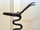 Primitive Early Hand Forged Wrought Iron African Lamp Anthropomorphic Folk Art Other photo 3