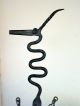 Primitive Early Hand Forged Wrought Iron African Lamp Anthropomorphic Folk Art Other photo 6