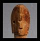 A Striped Red+ White Ancestor Figure From The Adan Tribe Of Ghana Other photo 1