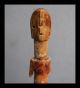 A Striped Red+ White Ancestor Figure From The Adan Tribe Of Ghana Other photo 2