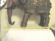 Extra Large Showpiece Antique Copper India Elephant Fully Caparisoned India photo 2