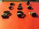 Antique Medieval Silver Ring With Gemstone (lot) Roman photo 2