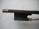 Old/antique Silver Mounted Violin Bow Pernambuco Round C.  1890 - 1920 String photo 1