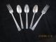 Vintage 5 Pc - Three Spoons,  Two Fork,  International Silver Co.  Hilton Hotel 1900s International/1847 Rogers photo 1