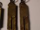 Vintage (3) Brass Face Spring Hand Hanging Scales,  Excelsior And Salter ' S Scales photo 2