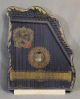 Antique King George V & Queen Mary Coronation Harp Mandolin Zither Instrument String photo 1