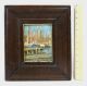 Small Antique Gloucester Harbor Sailboat Masts Impressionist Oil Painting Other photo 1