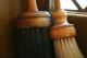 Antique Early American Amish Horsehair Paint Furniture Coat Hat Brushes (set 1) Primitives photo 2
