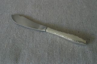 45.  5g Vintage Lunt Rappallo Pattern Sterling Silver Handled Butter Knife Scrap? photo