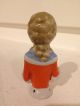 Antique German Pincushion Half Doll Lovely Lady Vintage Face 48 Nr Pin Cushions photo 1
