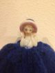 Vintage Japan Lustre Pincushion Half Doll Lovely Lady Vintage Pretty Face Nr Pin Cushions photo 1