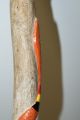 Antique Stone Carved Snake Stick Wood Cane Ethnographic Aboriginal Art Folk Art Pacific Islands & Oceania photo 2