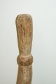 Antique Stone Carved Snake Stick Wood Cane Ethnographic Aboriginal Art Folk Art Pacific Islands & Oceania photo 6