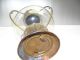 Antique Brass Copper Glass Globe Shade Kerosene Bridge Lantern Lamp Nautical? Nr Lamps & Lighting photo 2