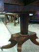Mahogany Drop Leaf Breakfast Table With Brass Casters Circa 19th Cent. 1800-1899 photo 3