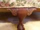 Vintage Finchleigh Camel Back Sofa W/ball - N - Claw Feet 1900-1950 photo 5