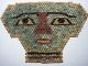 Egyptian Faience Mummy Bead Face Mask Egyptian photo 1