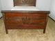 Antique Bed Full Size Tiger Oak Circa 1800 ' S Must See 1800-1899 photo 1