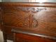 Antique Bed Full Size Tiger Oak Circa 1800 ' S Must See 1800-1899 photo 3