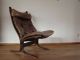 Scandinavian 1970s Ingmar Relling Siesta Rosewood & Leather Easy Chair. 1900-1950 photo 1