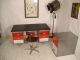 Industrial Vintage Stripped & Polished Dubbel Pedestal Steel Customised Desk 1900-1950 photo 3