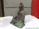 Tibet Buddhism Pure Bronze Cloisonne Freedom Kwan Kuan Yin Buddha Statue Reproductions photo 1
