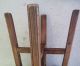 Very Rare Chinese Antique Round Wooden Stool Set Of 4 Pcs. ,  18inch H. Chairs photo 8