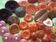 65 Buttons Lots Vintage Rhinestone New Glass Antique Czech Plastic Bakelite Sew Buttons photo 10